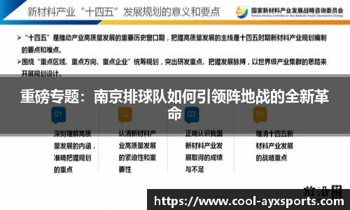 重磅专题：南京排球队如何引领阵地战的全新革命